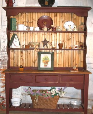 3 Drawer Bakers Hutch