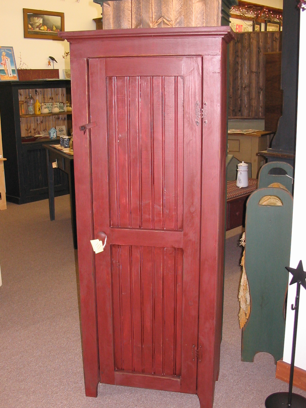 Single Door Outhouse